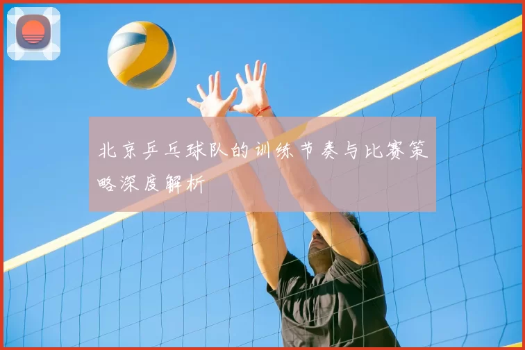北京乒乓球队的训练节奏与比赛策略深度解析