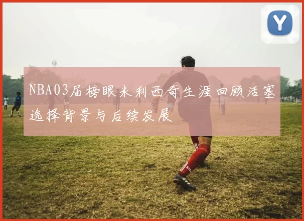 NBA03届榜眼米利西奇生涯回顾活塞选择背景与后续发展