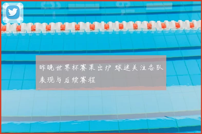 昨晚世界杯赛果出炉 球迷关注各队表现与后续赛程