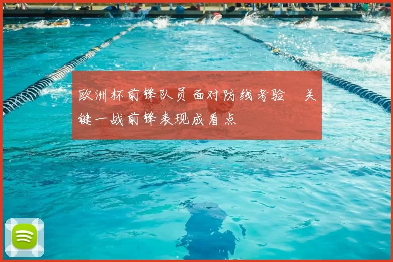 欧洲杯前锋队员面对防线考验　关键一战前锋表现成看点