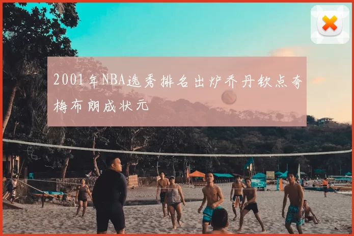 2001年NBA选秀排名出炉乔丹钦点夸梅布朗成状元