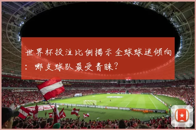世界杯投注比例揭示全球球迷倾向：哪支球队最受青睐？